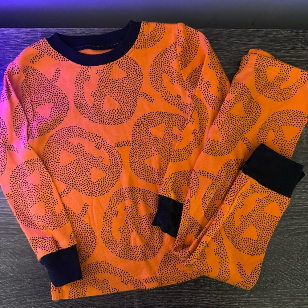 Carter's Pumpkin Pajamas